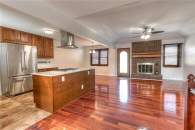Spacious open floor plan
