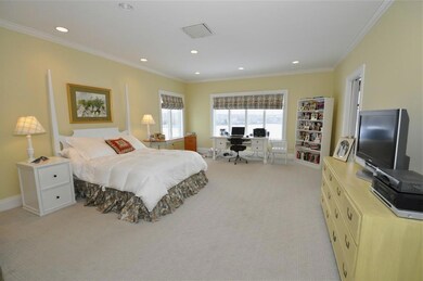 The master suite is luxuriously...