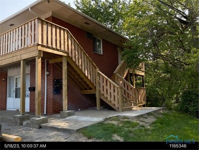 New Balcony and stairs surrounded by nature