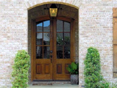 Beveled Glass Windows in Both Doors