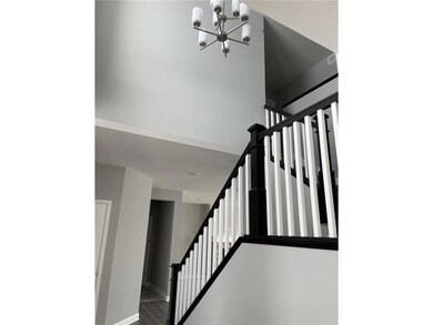 Open stair rails open give a spacious open feeling