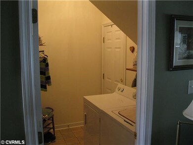 Laundry - First floor laundry leads to garage