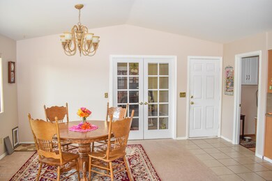 French Doors to Family Room