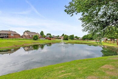 Enjoy serene backyard pond view 
