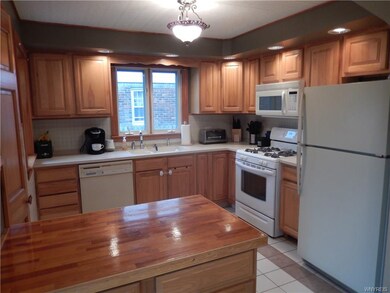 UPDATED KITCHEN WITH BREAKFAST BAR