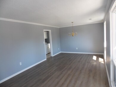 View from Living Room to Dining Room Combo