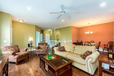 View of Great Room & Dining Room