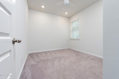 Bedroom before staging