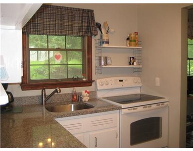 Kitchen. Charming, updated white kitchen with newe
