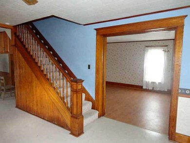 Other. Entry way with original Oak Staircase and l
