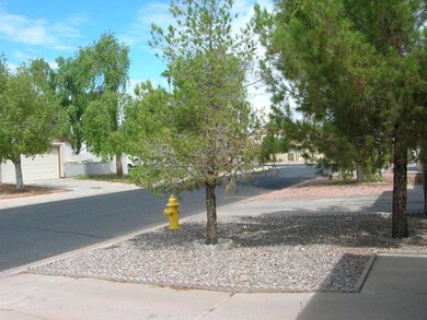 fr side yard with fire hydrant and trees