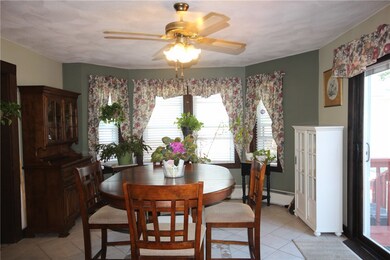 Spacious Dining Room / Slider to rear deck