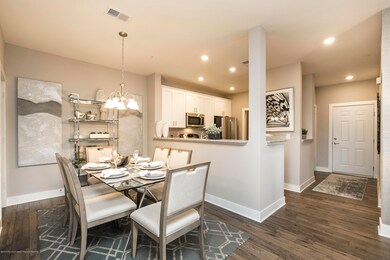 Open to kitchen
