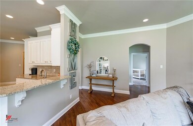 Granite countertops throughout...