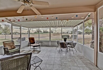 Back screened in patio