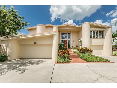 Circular Driveway, 2 Car Garage on Left Side and 1