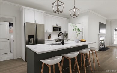 Photo from Boone Homes Gallery; photo of virtual t
