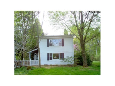 Back view shows additon which contains family room