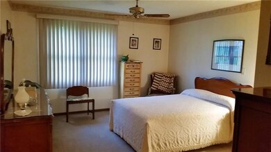 Spacious master bedroom with large walk in closet 