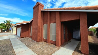 View of home's exterior featuring stucco siding, a