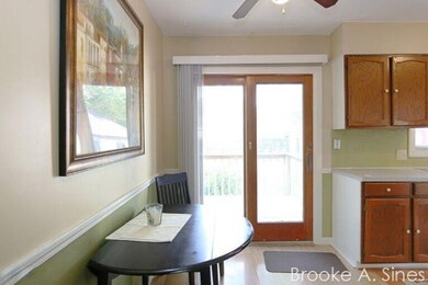 Eat-in Kitchen and Sliders to Deck