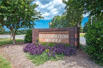 Our neighborhood is zoned for Weddington Middle Sc