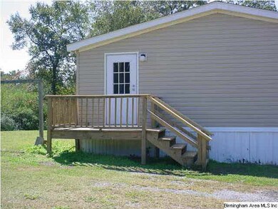 Side view of house