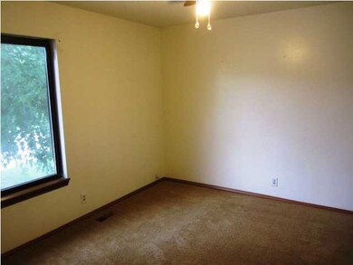 Bedroom with lots of light