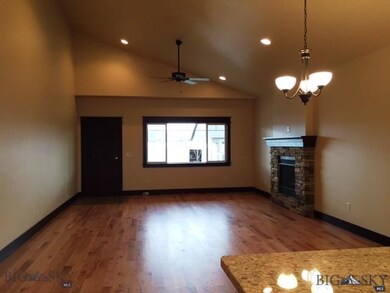 Hardwood flooring Gas fioreplace with tile & wood