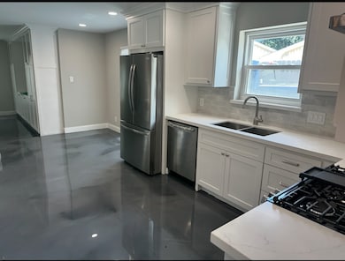 Another view of the huge kitchen