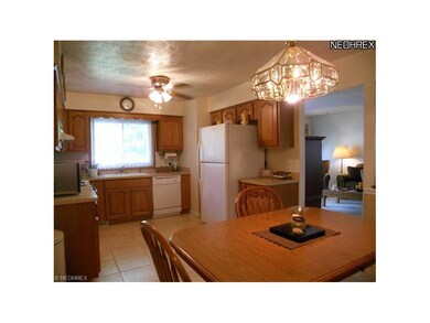 Spacious kitchen with updated cabinets, ceraminc t