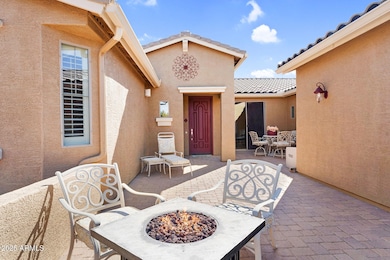 Courtyard Patio With Lake View
