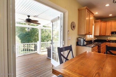 KITCHEN OPEN TO COVERED PORCH