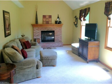 Cozy up by the fireplace