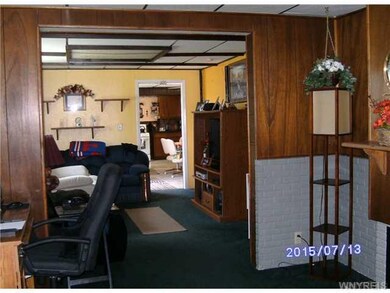 1st Floor Plan. Looking from the living room, thro
