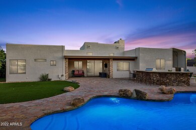 Back View of Home