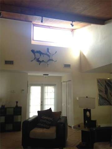 Skylight Window right above main entrance.