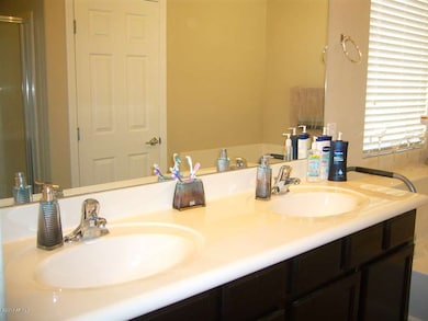 Double Sinks in Master Bathroom