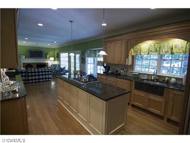 Kitchen - Farm sink granite counter tops sub zero 