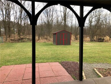 View from the covered patio to just some of the pr