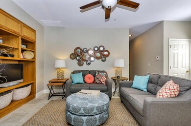 Great Room with Built-in Wall Unit