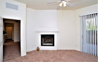 Master Suite With Fireplace