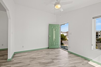 Entry way to sitting area