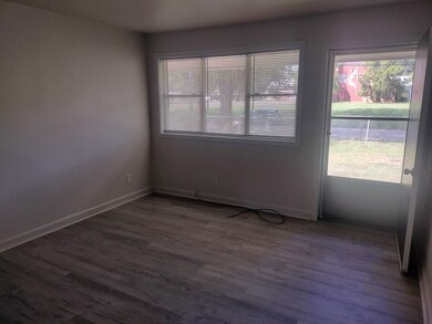 Living room shows new blinds