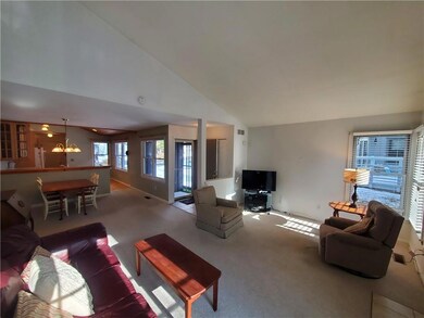 View looking in to the family room when coming in 