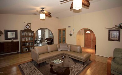 Vaulted ceiling
