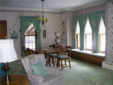 Dining Room Lovely dining room with built in windo