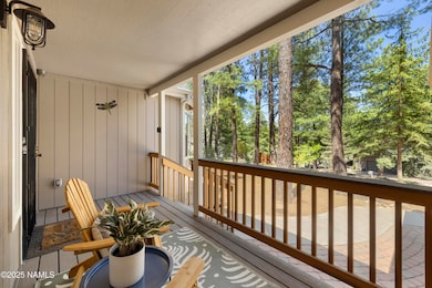 Covered front deck