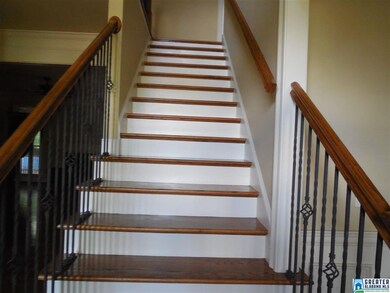 This beautiful stairway is what you see as you ent