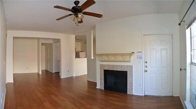 Living room and study